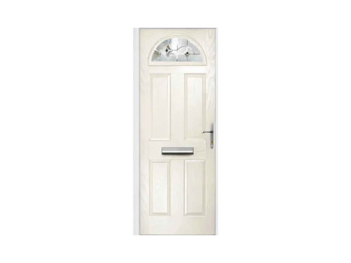 White composite door studio product card