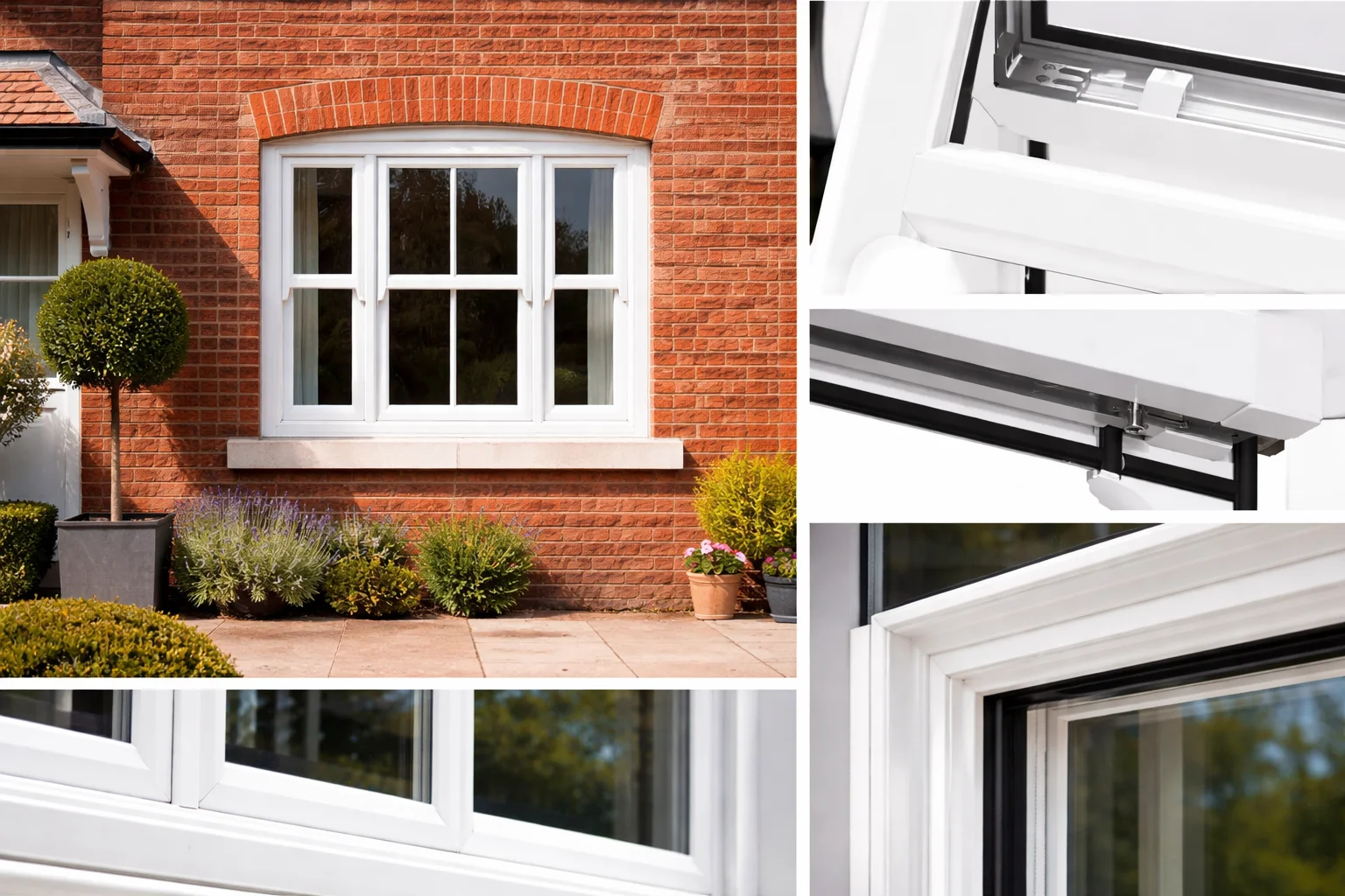 Sash horn windows main graphic created for Cii Double Glazing
